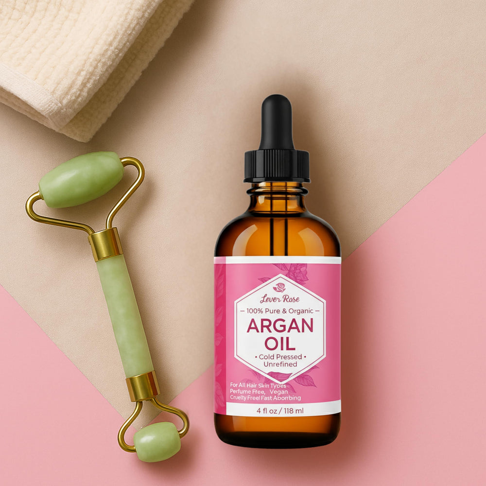 Leven Rose huile argan utilisation quotidienne – polyvalente pour cheveux et peau