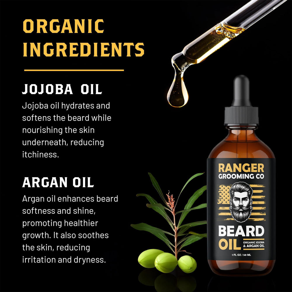 Leven Rose huile barbe absorption rapide, application facile.