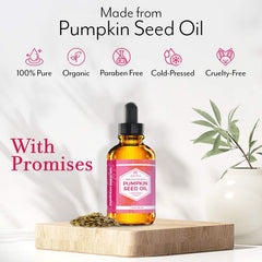 Leven Rose huile graines de potiron sur cuir chevelu, hydratation en profondeur.
