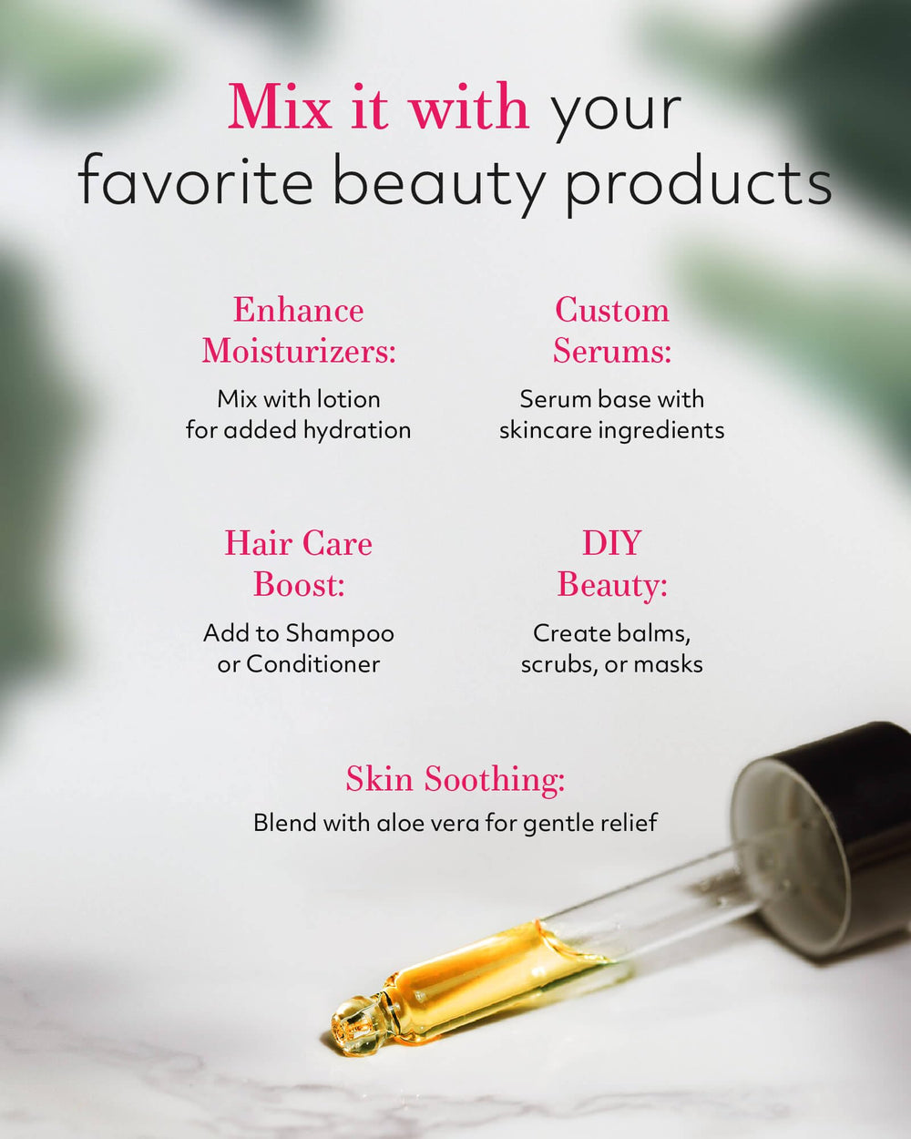 Leven Rose huile jojoba pour ongles, nourrit et fortifie les cuticules.
