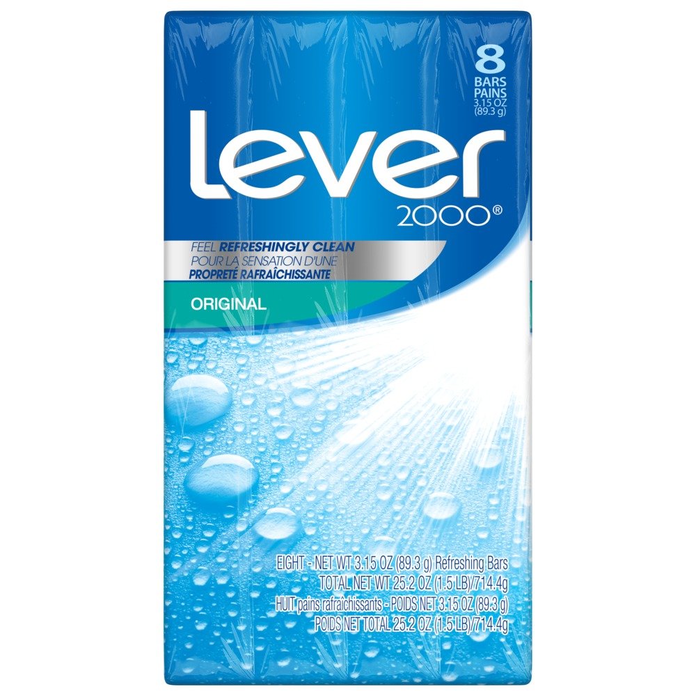 Lever 2000 Savon-barre Original, vue avant, propreté fraîche et légère