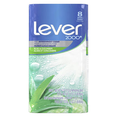Savon-barre Lever 2000 Aloe et Concombre: nettoyage en douceur et peau fraîche après chaque douche.