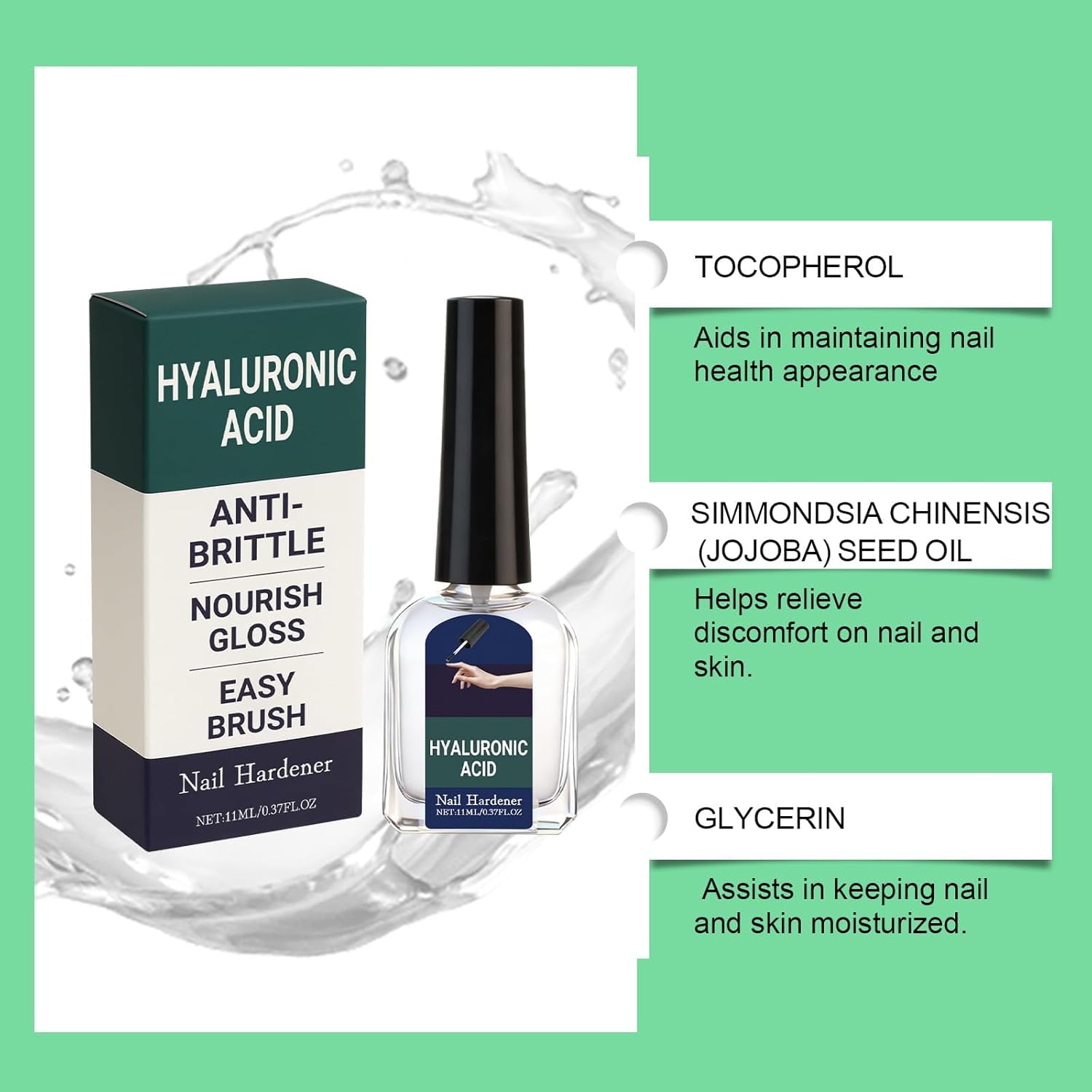 LEWELLRY renforcement des ongles par kératine et calcium.