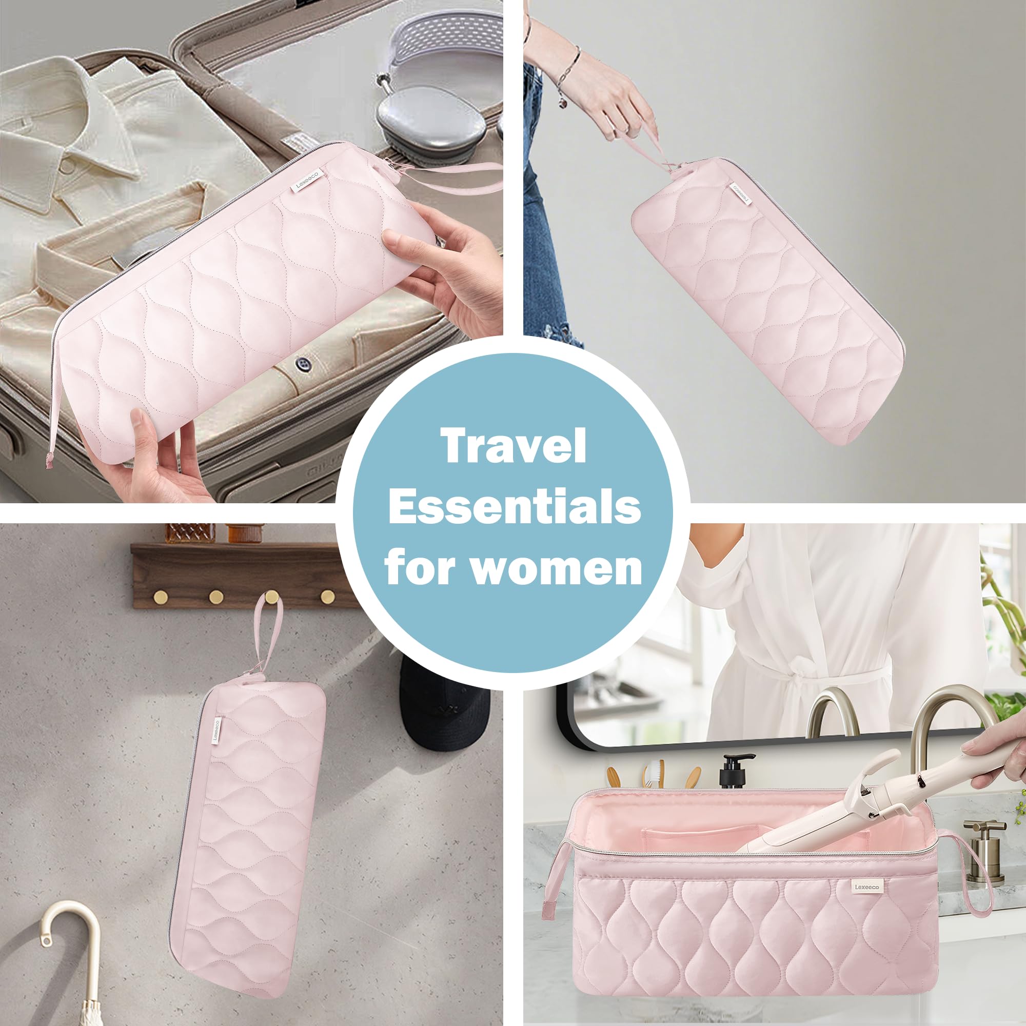 Lexeeco design compact triangulaire rose, gain d espace
