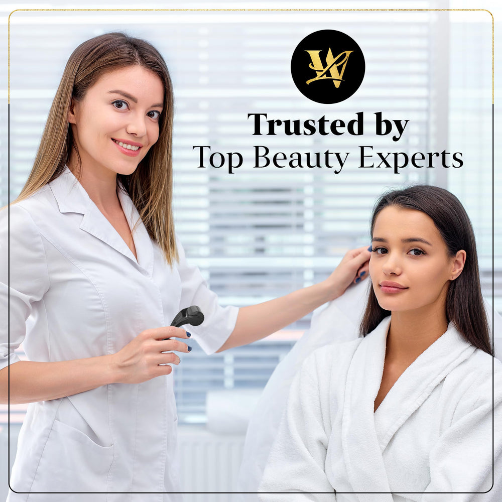 Étui de protection Lexi White Beauty Derma Roller rangement sûr