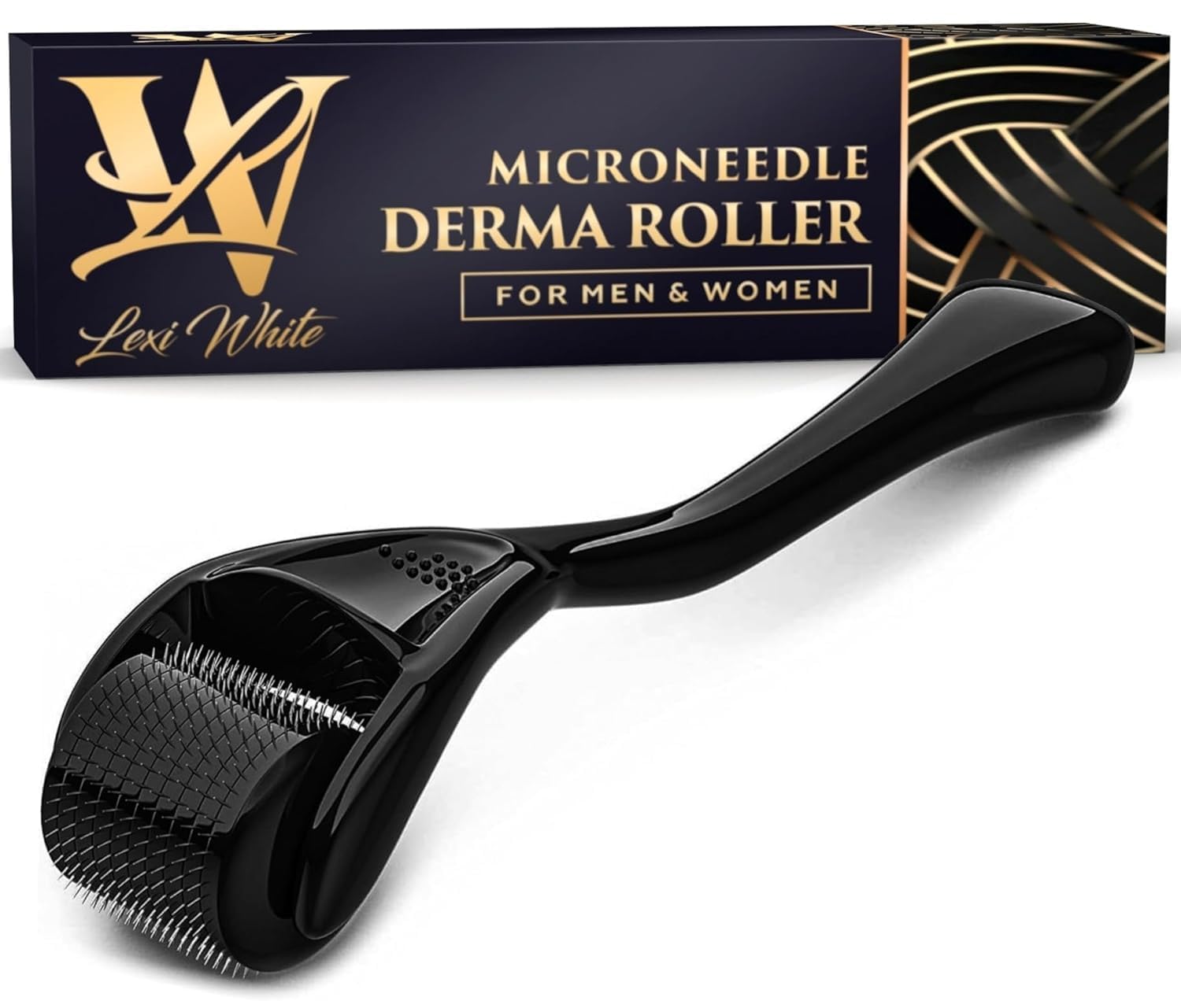 Lexi White Beauty Derma Roller visage démonstration pour peau nette et lumineuse