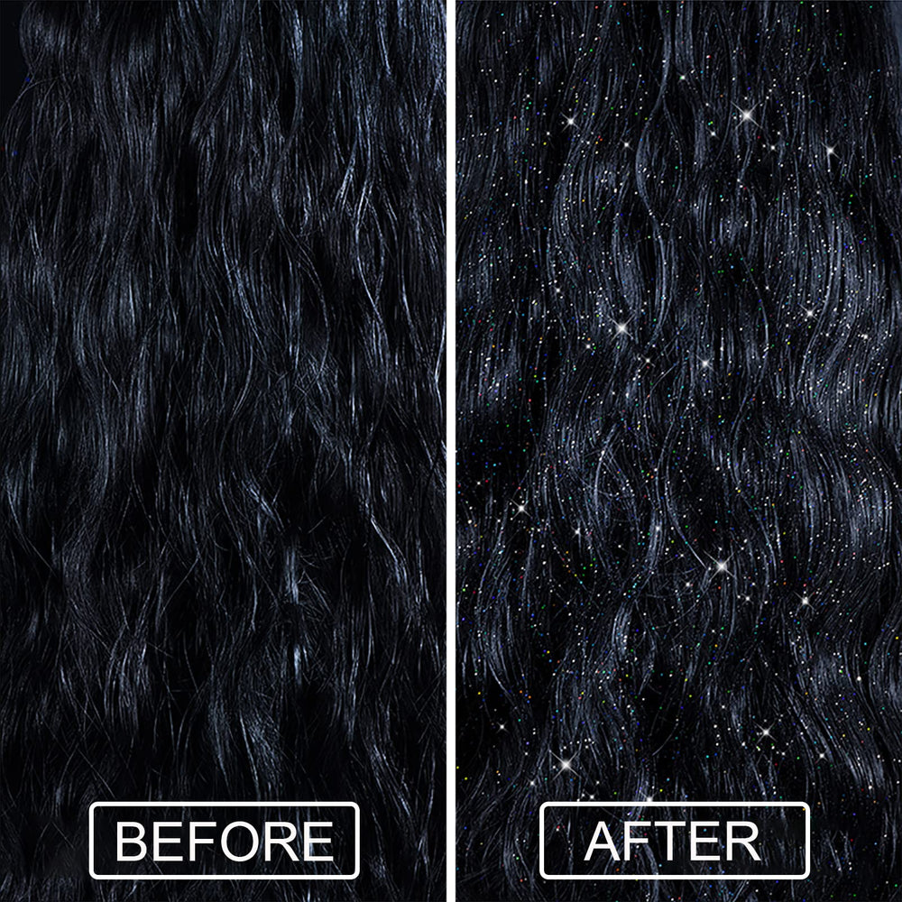 Lezero Body Glitter Spray – effet irisé sur vêtements et peau