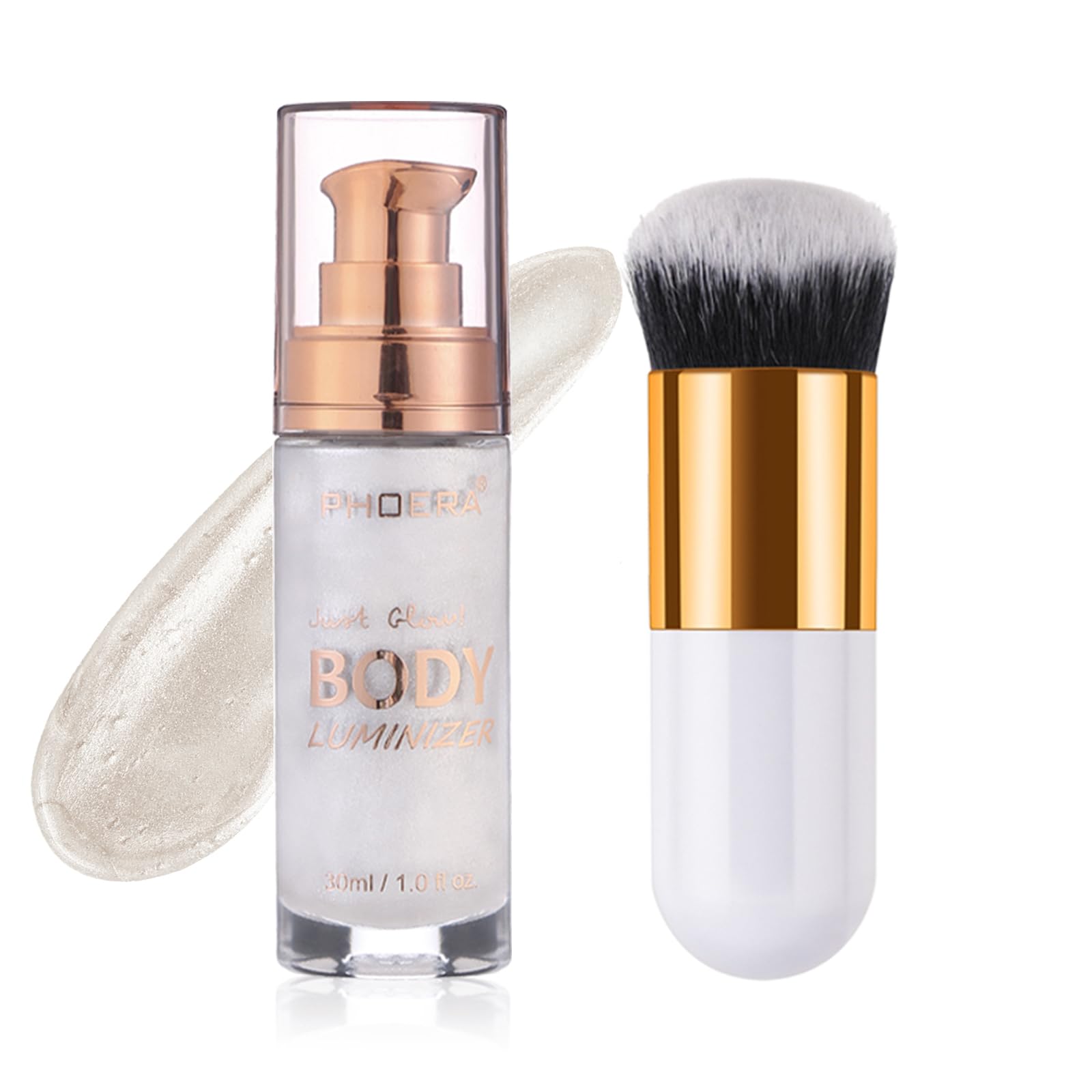 Lezero Body Shimmer Oil éclat diamant platinum pour une peau lumineuse.