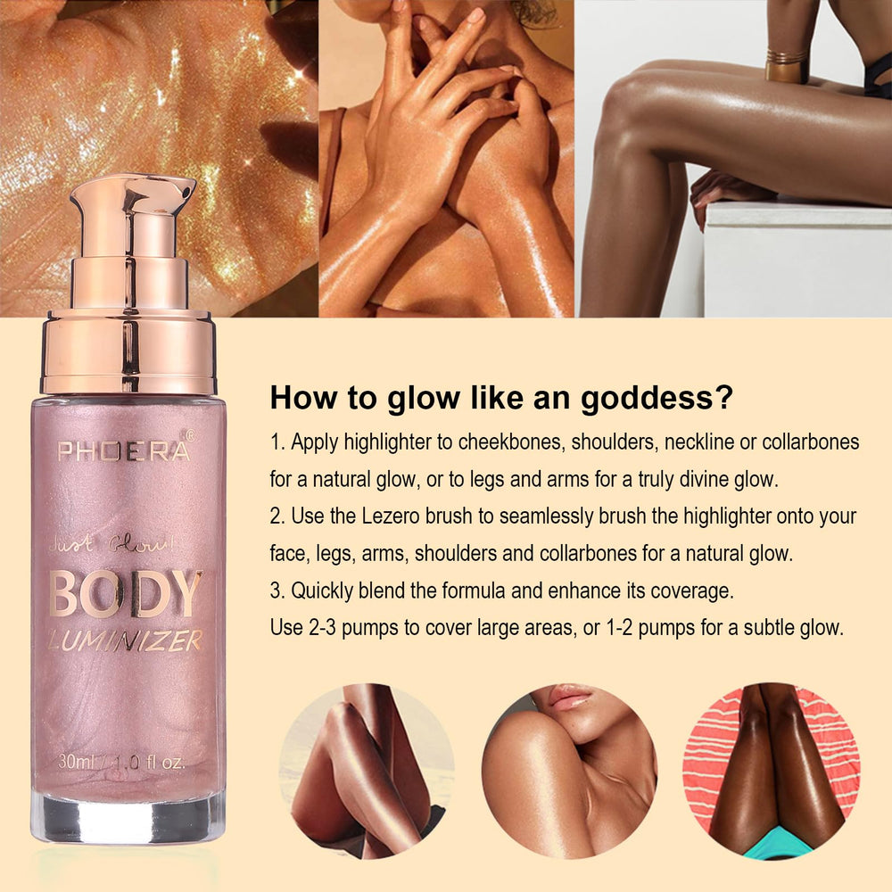 Lezero Huile Scintillante - Glow naturel qui valorise le teint.