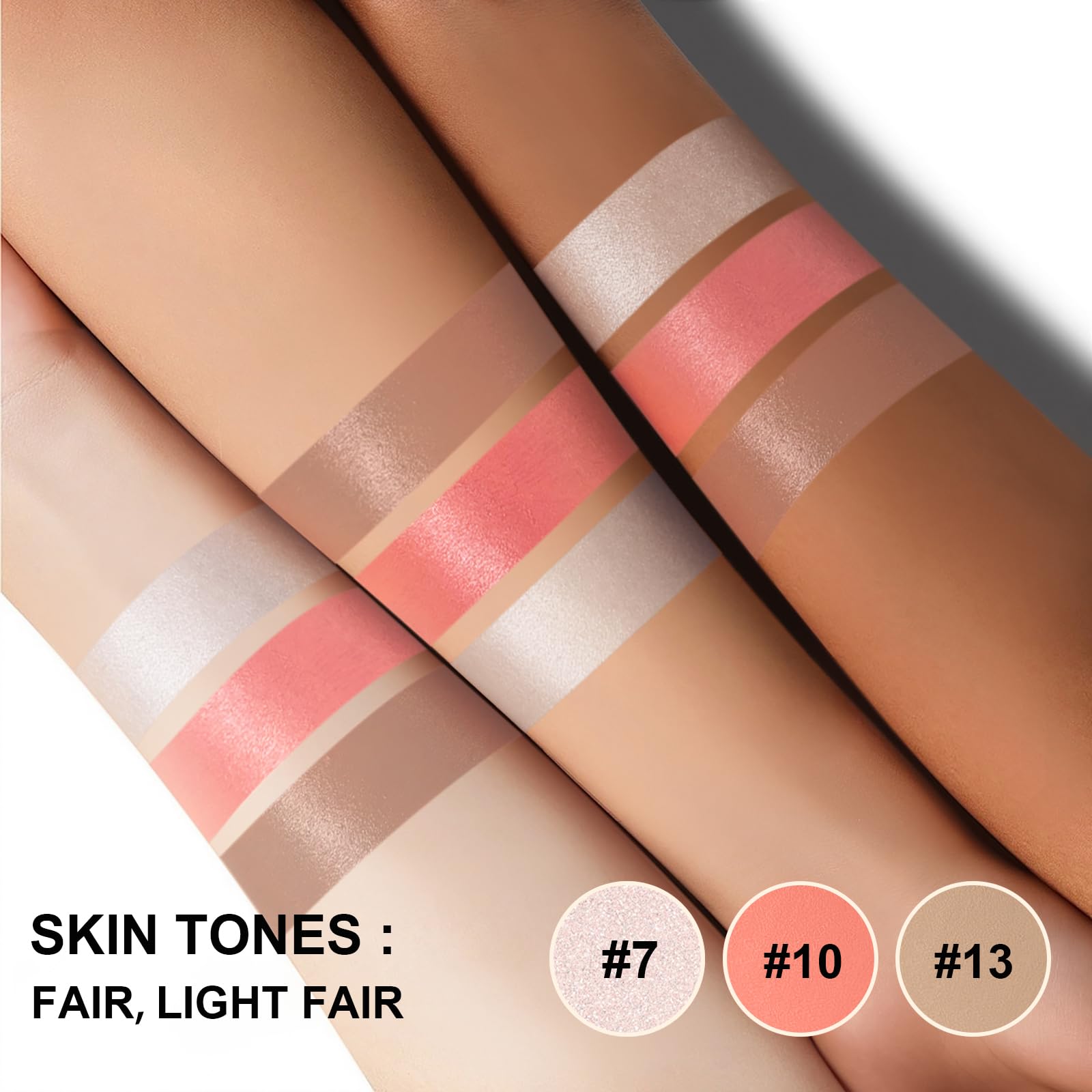 Lezero blush stick aperçu couleur naturelle pour un teint frais.