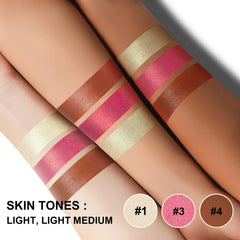 Lezero stick fard joues rose apporte couleur naturelle et fraîcheur.