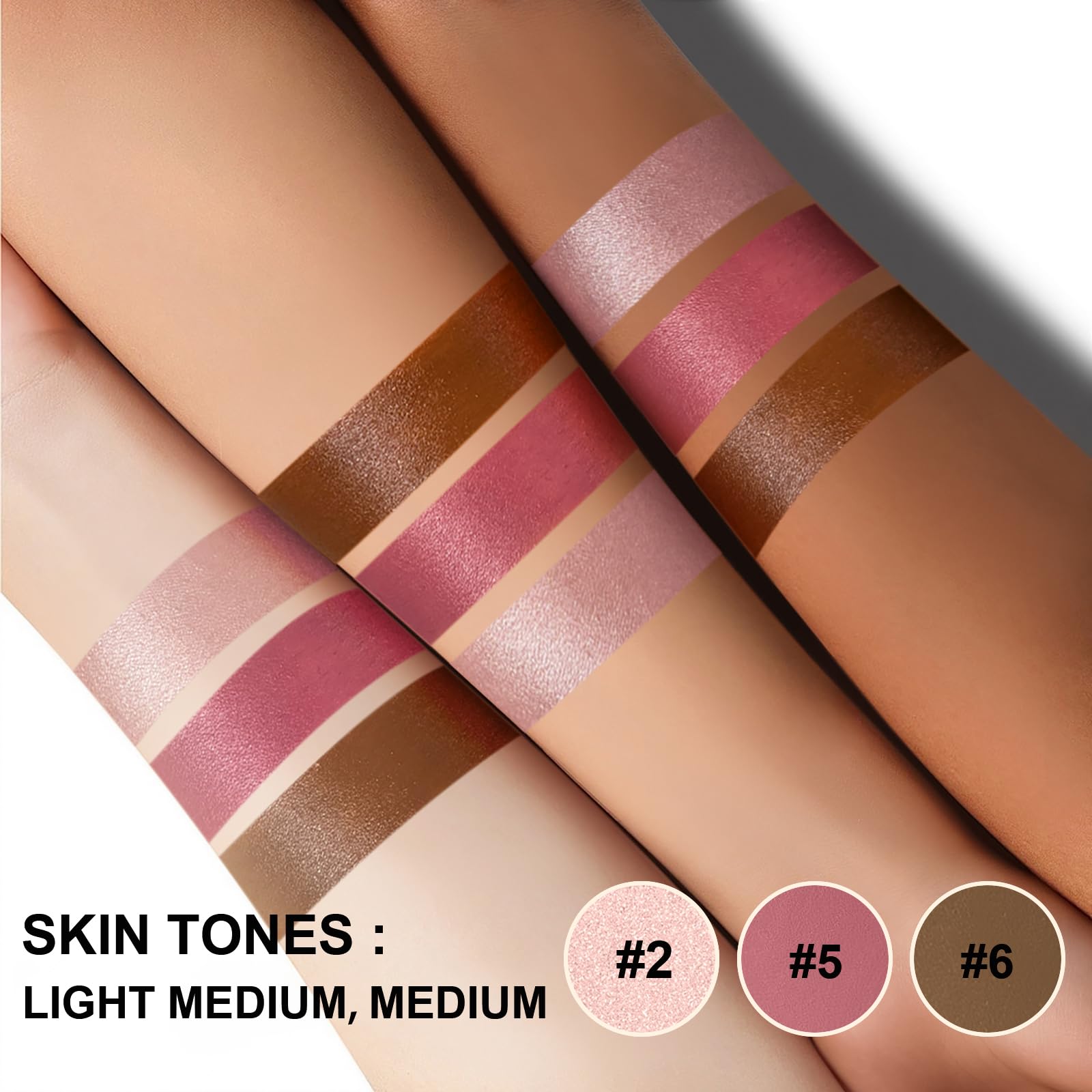 Lezero stick highlighter lumineux: éclat doux sur les zones clés