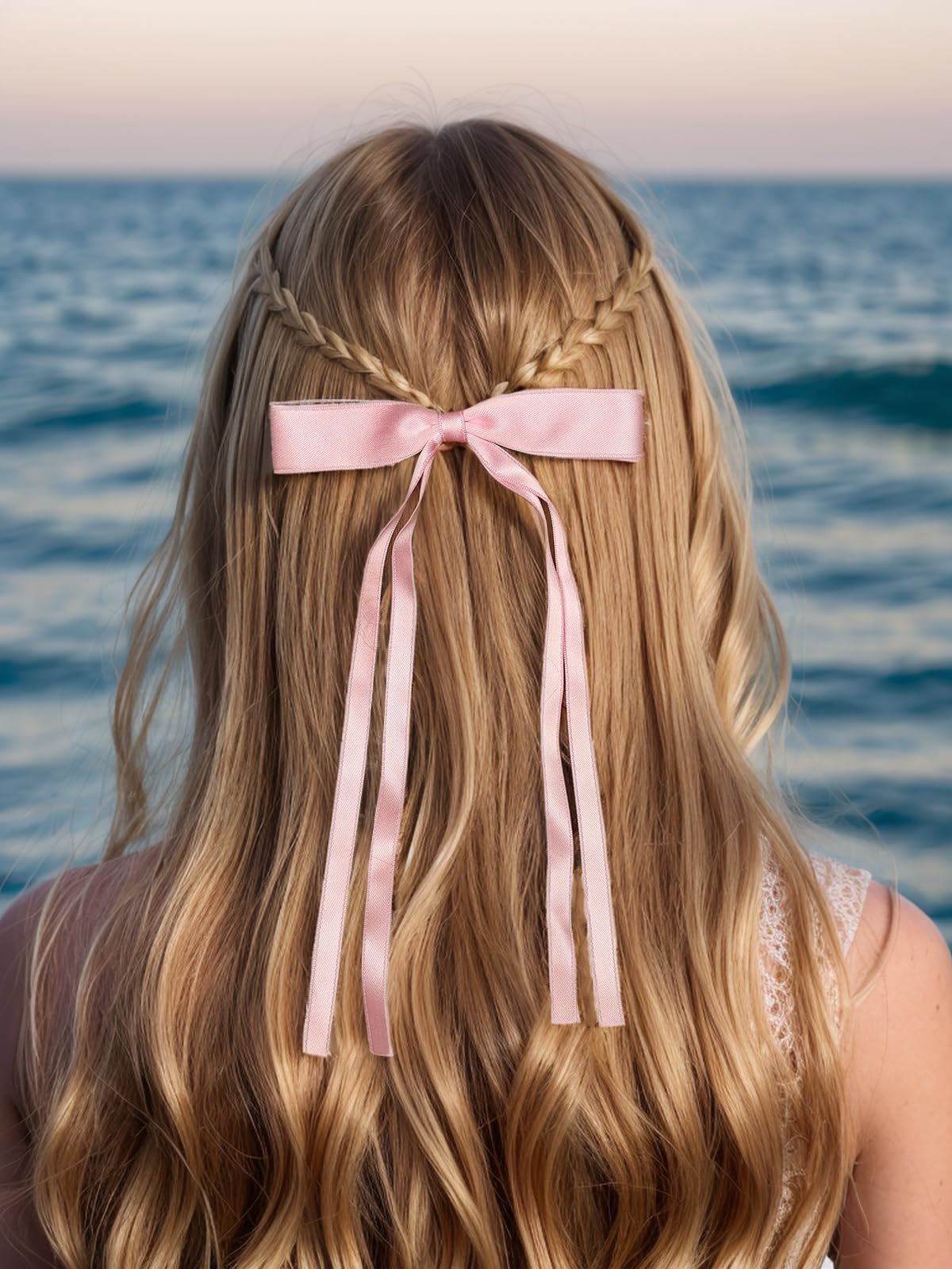 Accessoire cheveux LFOUVRE clip metallique doux, maintien sûr pour cheveux epais.