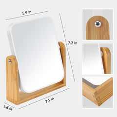 Miroir LFOYOU double-face 1:1 et 1:3, zoom utile