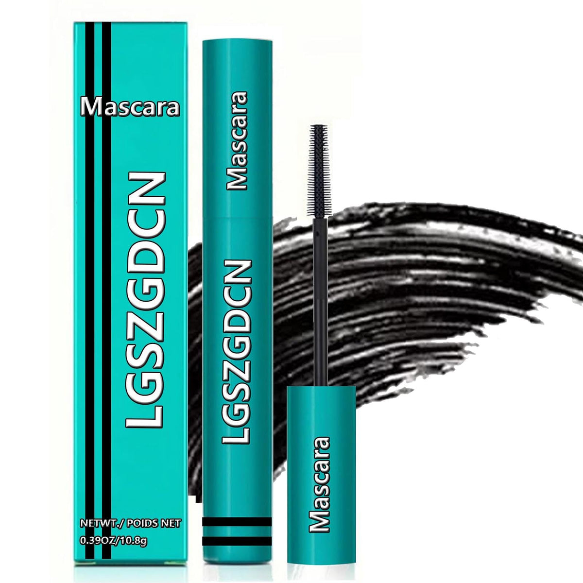 Mascara LGSZGDCN appliqué par brosse pour cils séparés et définis