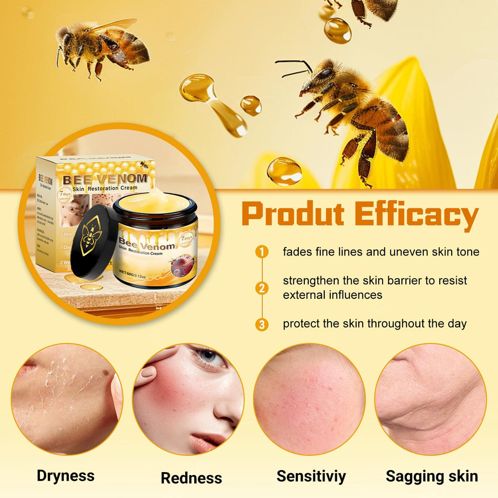 LHBMET Crème venin d'abeille – élasticité-peau : effet raffermissant progressif.