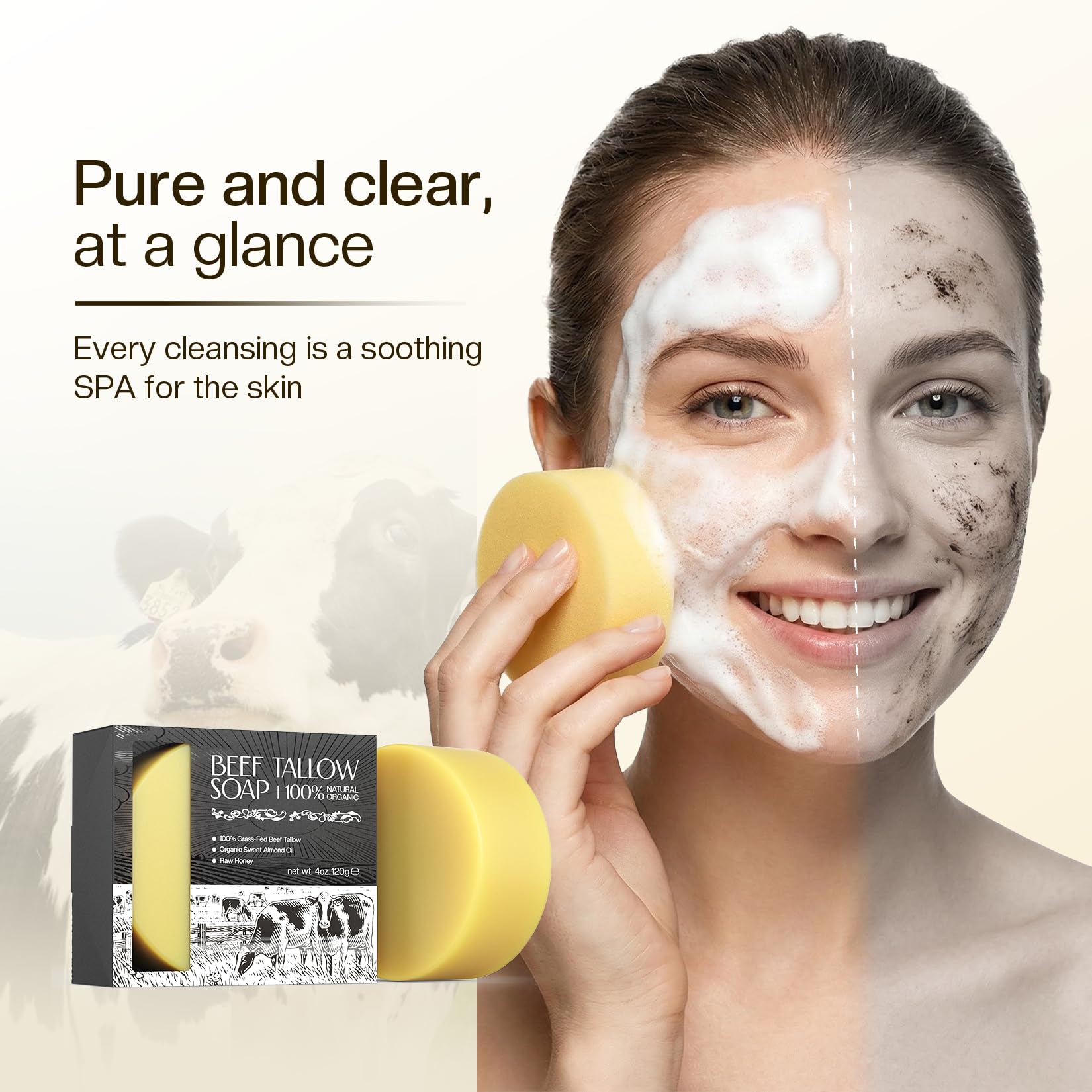 LHOPEBK Nature – utilisation visage et corps sous la douche.