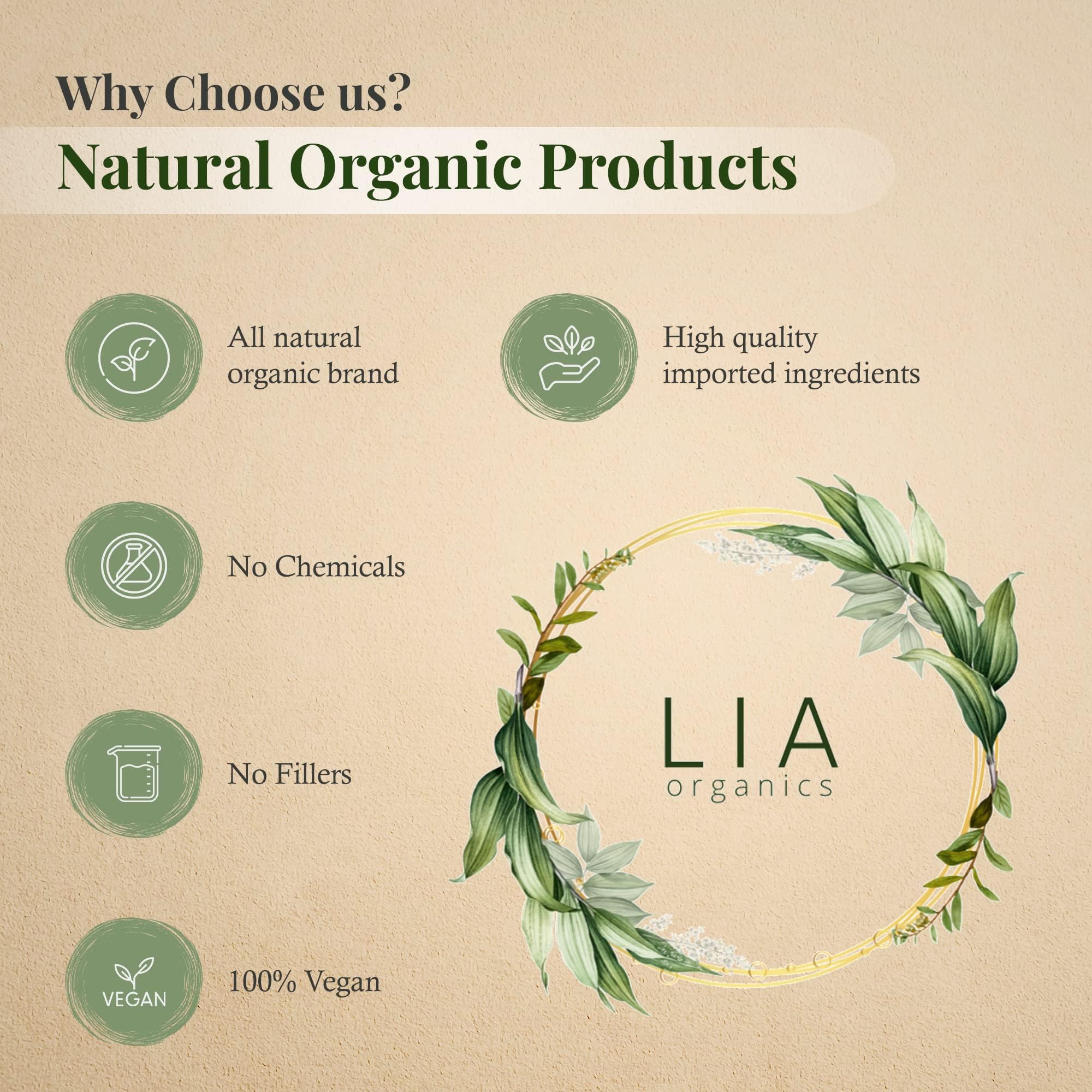 Lia Organics Arôme herbacé romarin : parfum naturel pour une sensation fraîche.