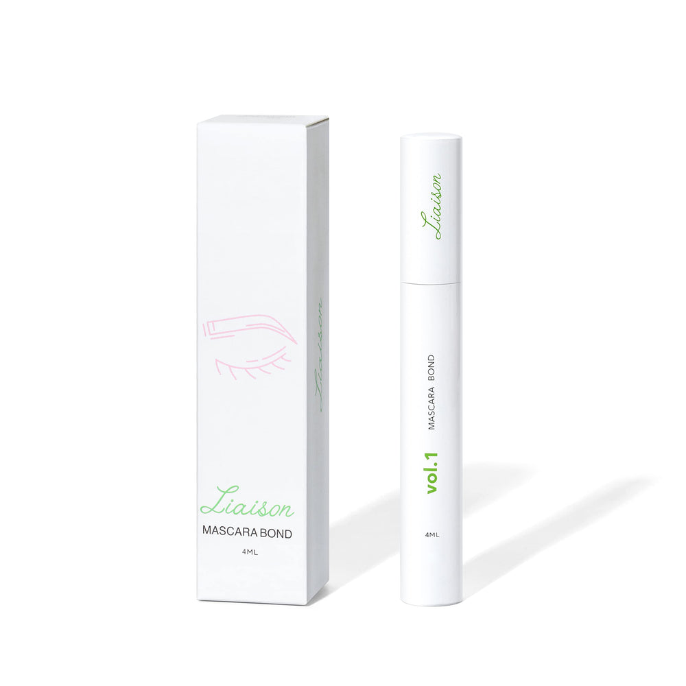 Liaison Mascara Bond dual-function packaging emphasizes mascara and serum in one