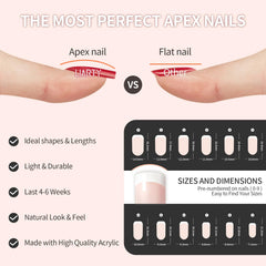 LIARTY faux ongles réutilisables jusqu'à deux semaines avec soin.