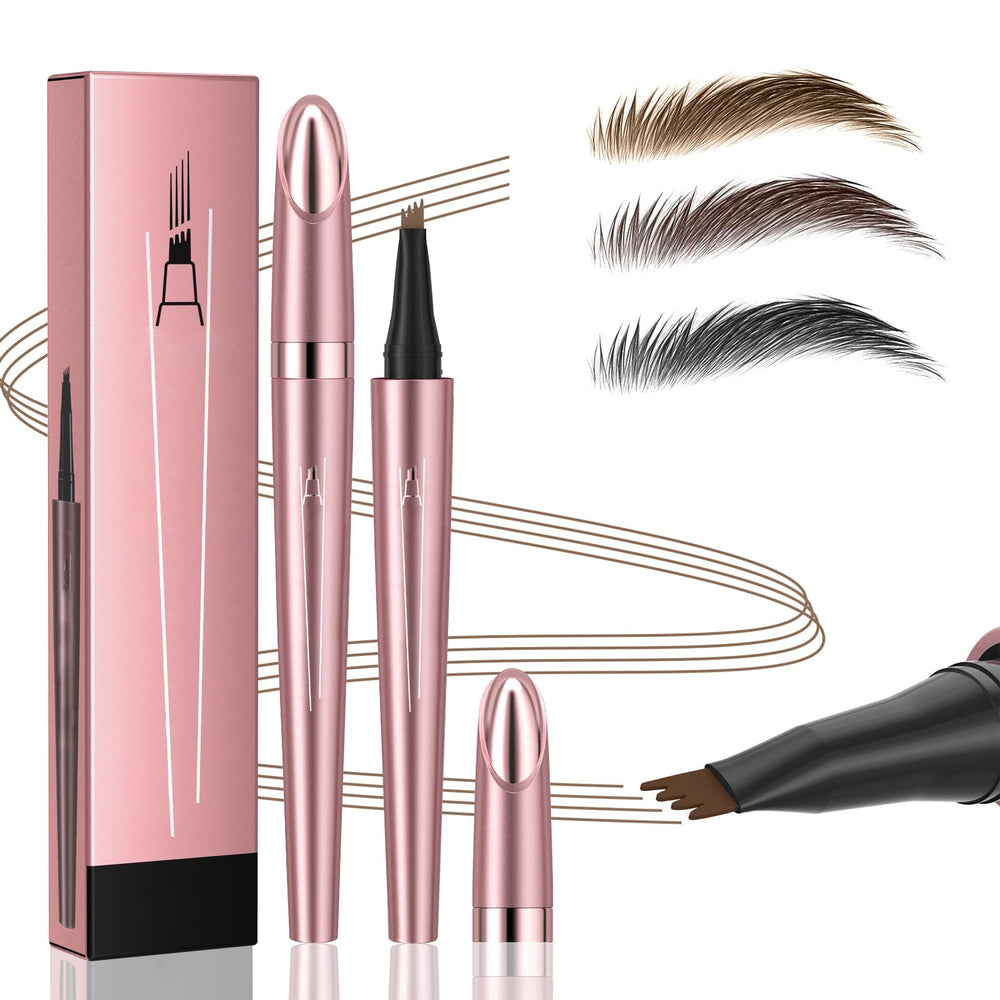Liayozl Sourcils Microfork 4-pointes pour un rendu naturel et durable.
