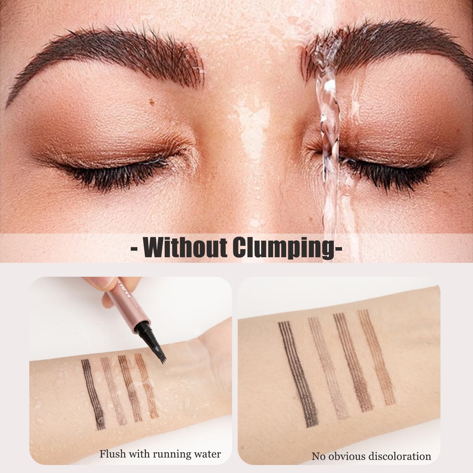 Liayozl Stylo sourcils compact et portable pour retouches rapides.