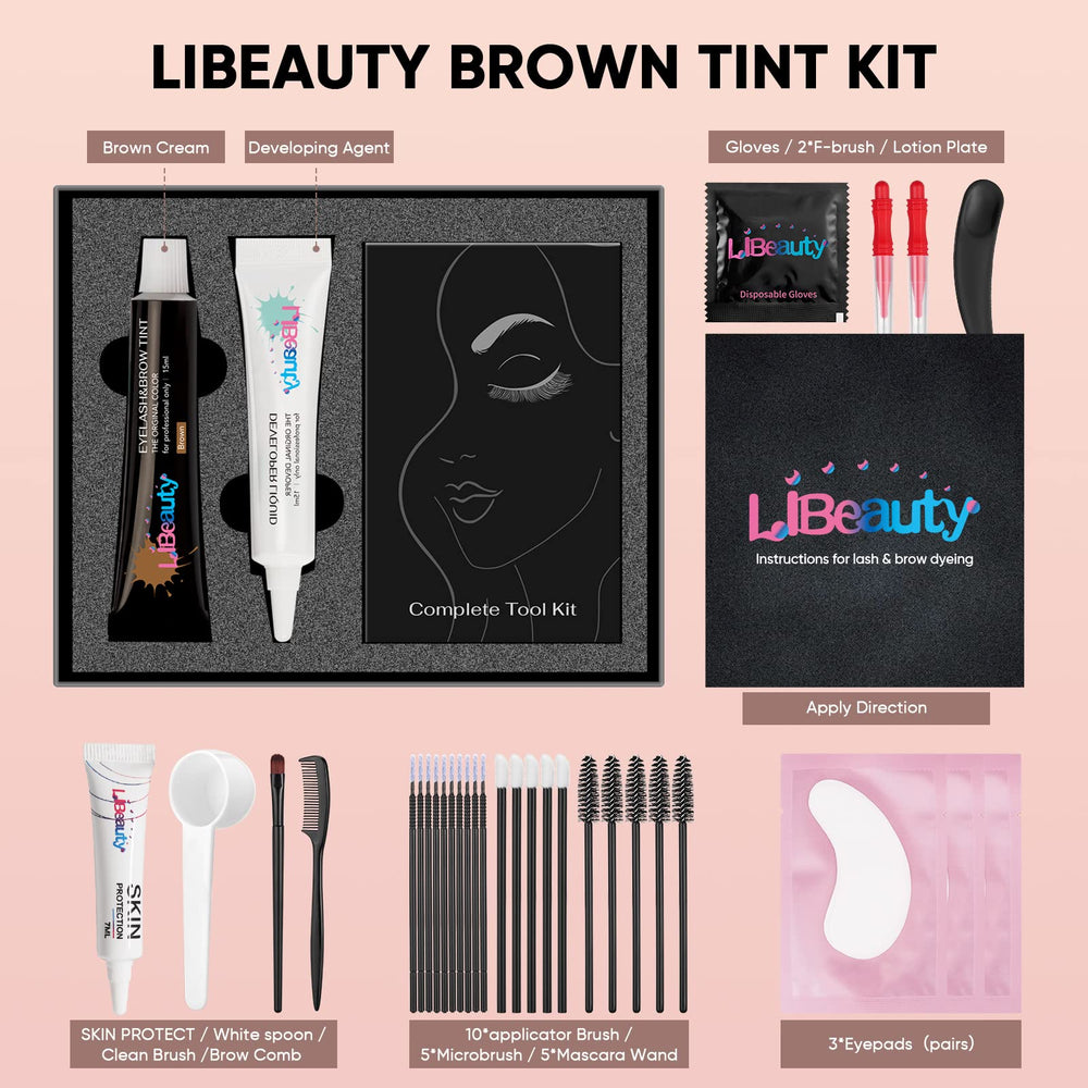 Libeauty compatible avec une permanente des cils pour une routine complète.