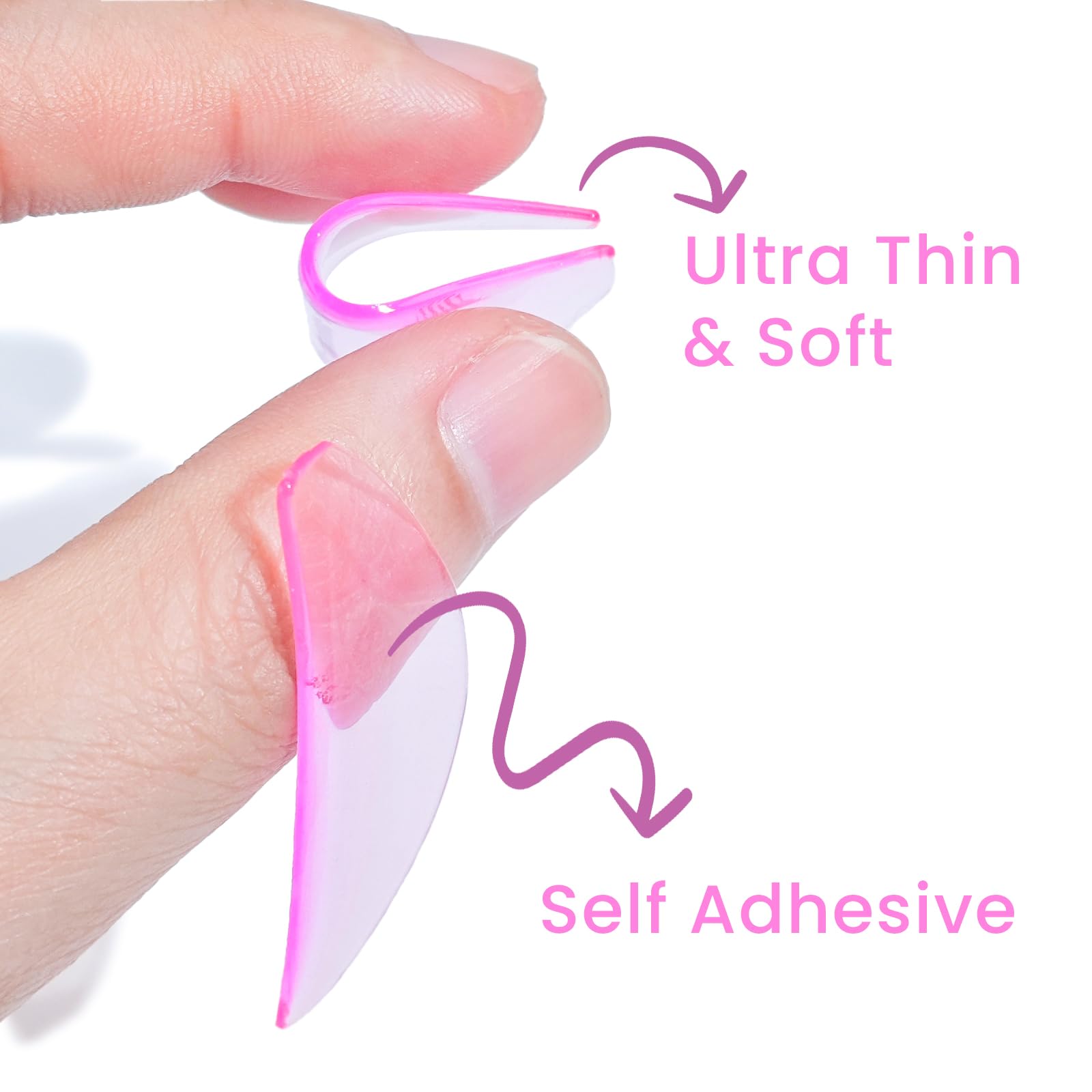Libeauty: coussins-lift réutilisables faciles à nettoyer après chaque utilisation.