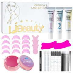 Libeauty kit levage cils emboîtage : emballage pratique pour démarrer à domicile.