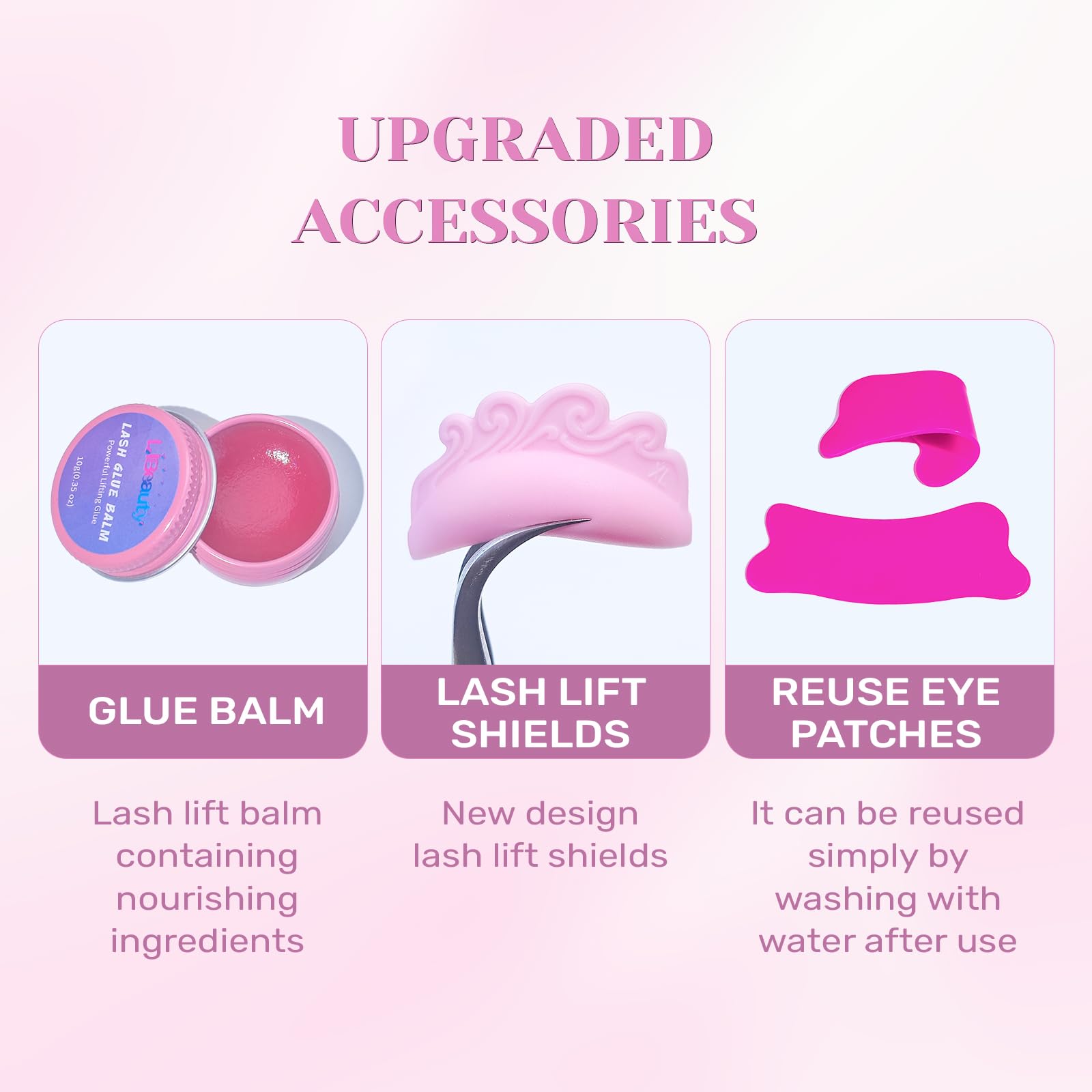 Libeauty kit levage cils lotion-perm : lotion précise pour une boucle durable.