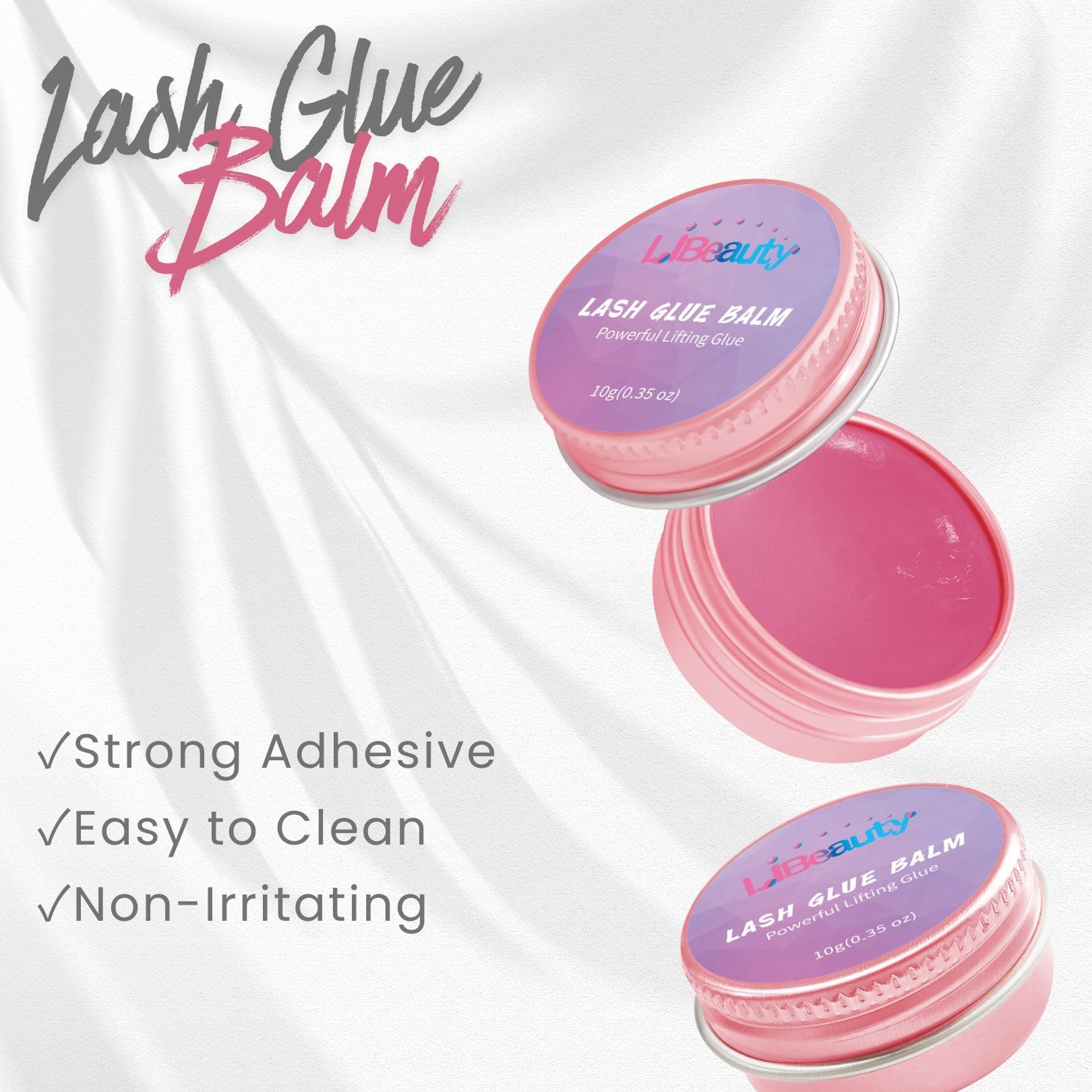 Kit Libeauty Lash Lift Glue Balm de 10 g prêt à l’emploi.