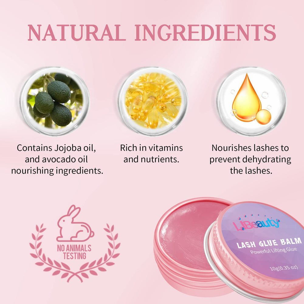 Texture du baume Libeauty, adhérence efficace lors du rehaussement
