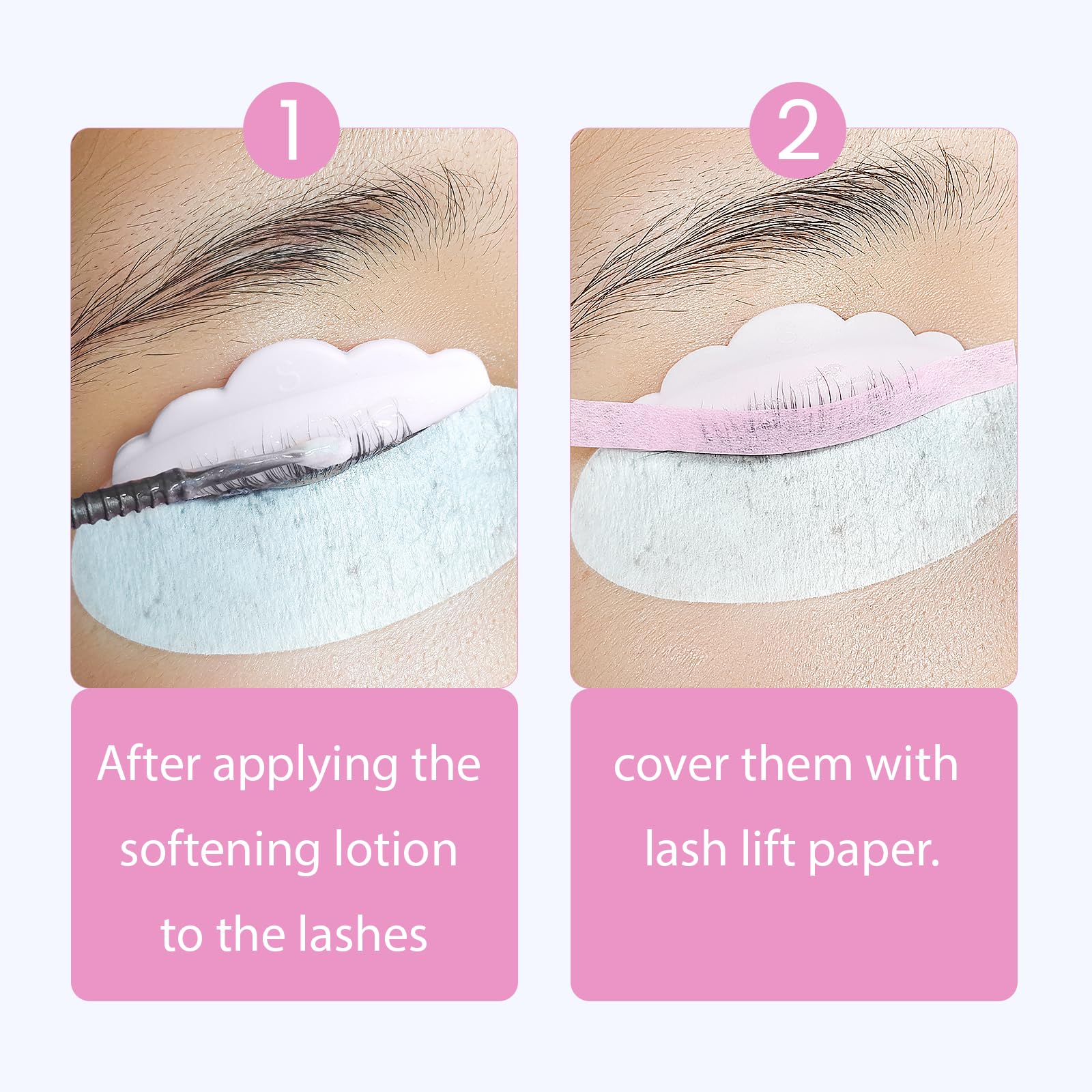 Libeauty Lash Lift Papers astuce pro application, contact optimal.