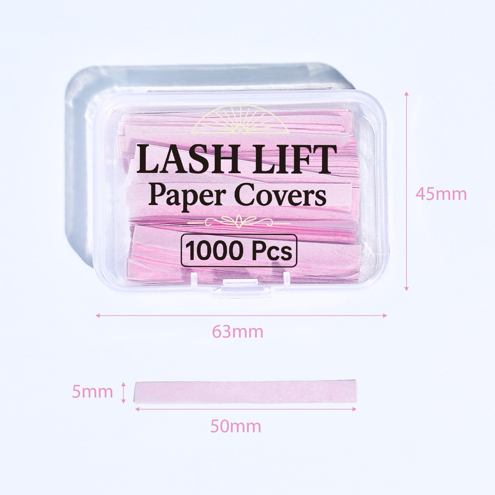 Libeauty Lash Lift Papers utilisations multiples, pour rehaussement des cils et coloration.