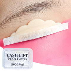 Libeauty papier lift cils 1000 pièces pour une application propre