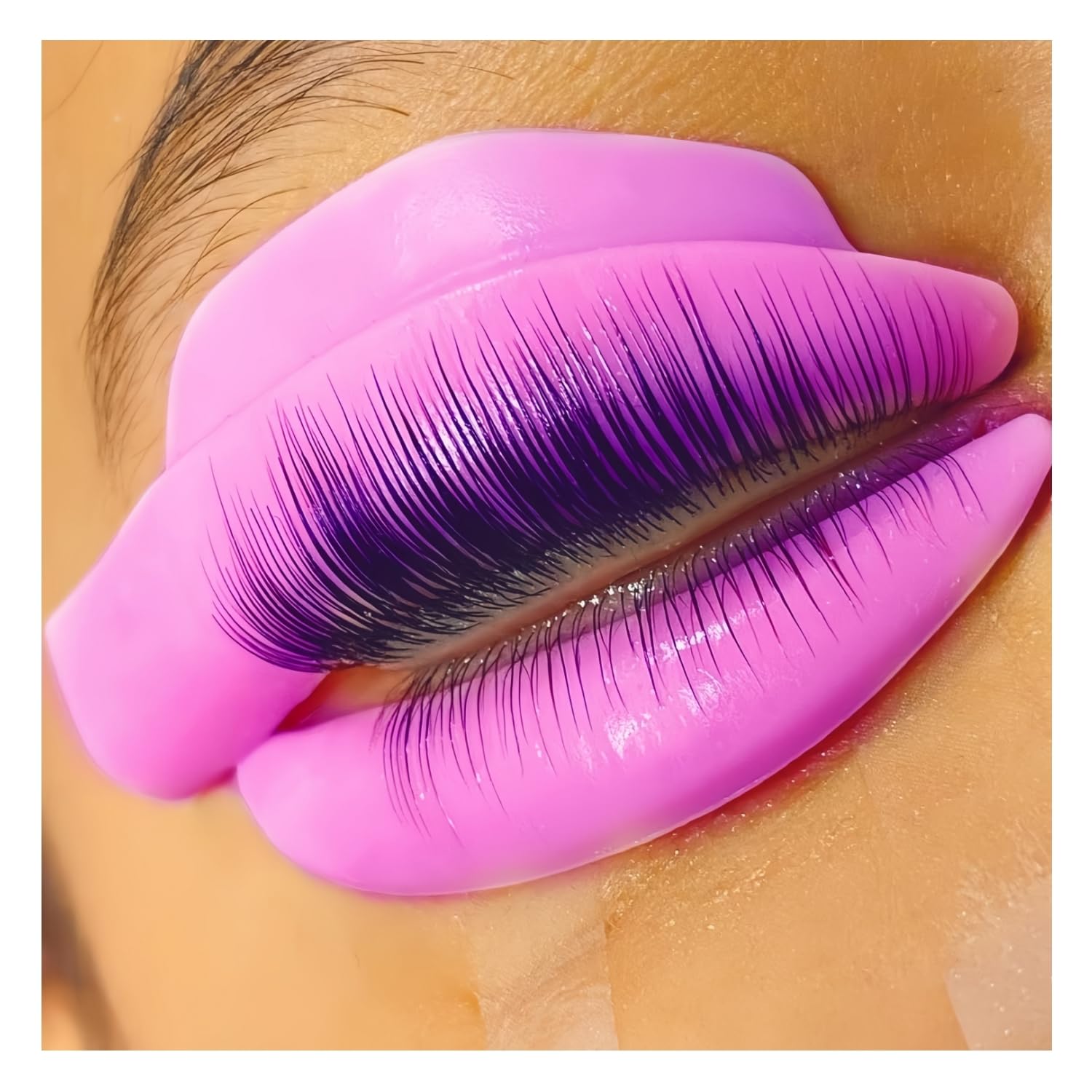 Liber Beauty coussinets lift cils en silicone, 18 pièces, réutilisables pour tous les regards.