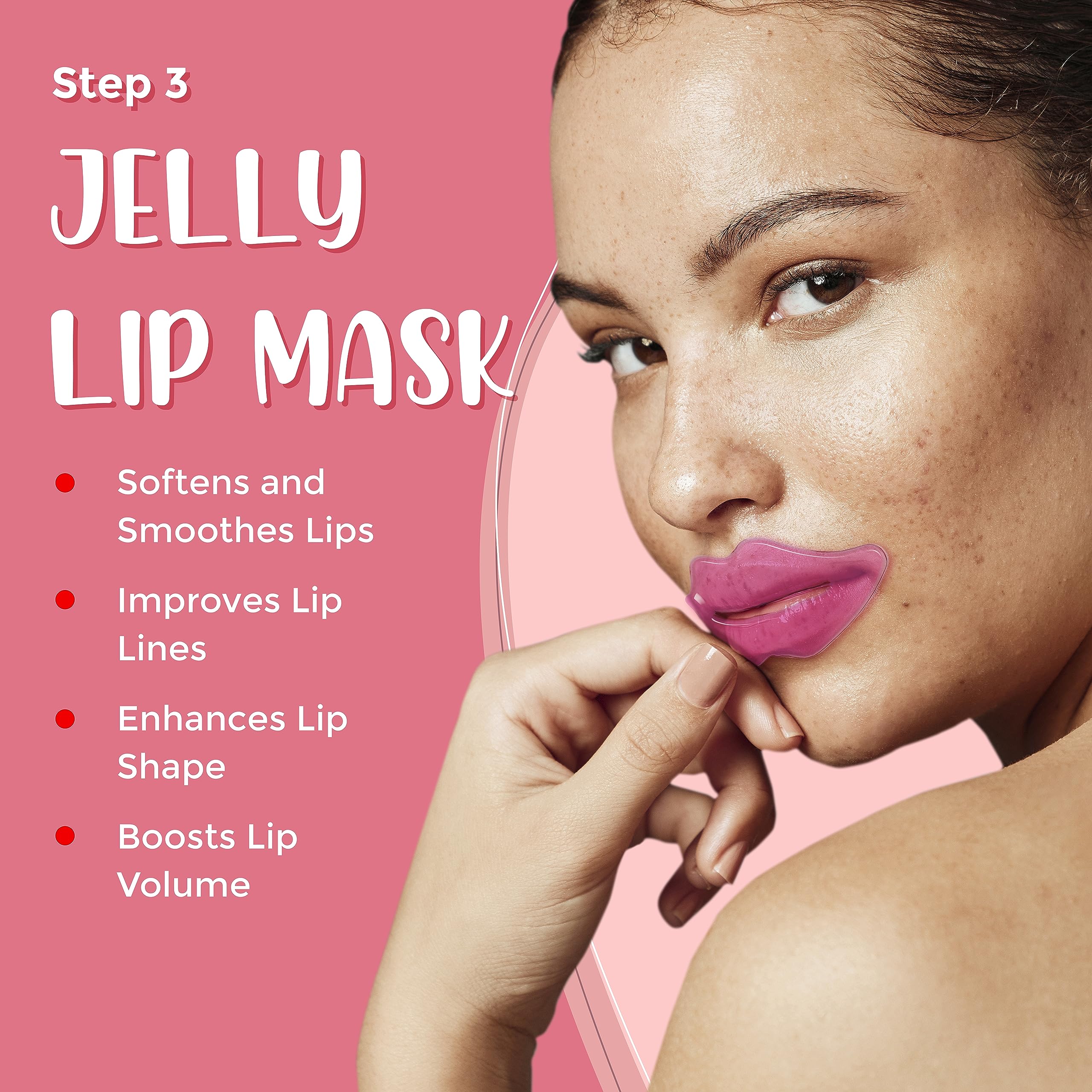 Emballage-kit 6-en-1 Lick Your Lips présente le coffret soin complet.
