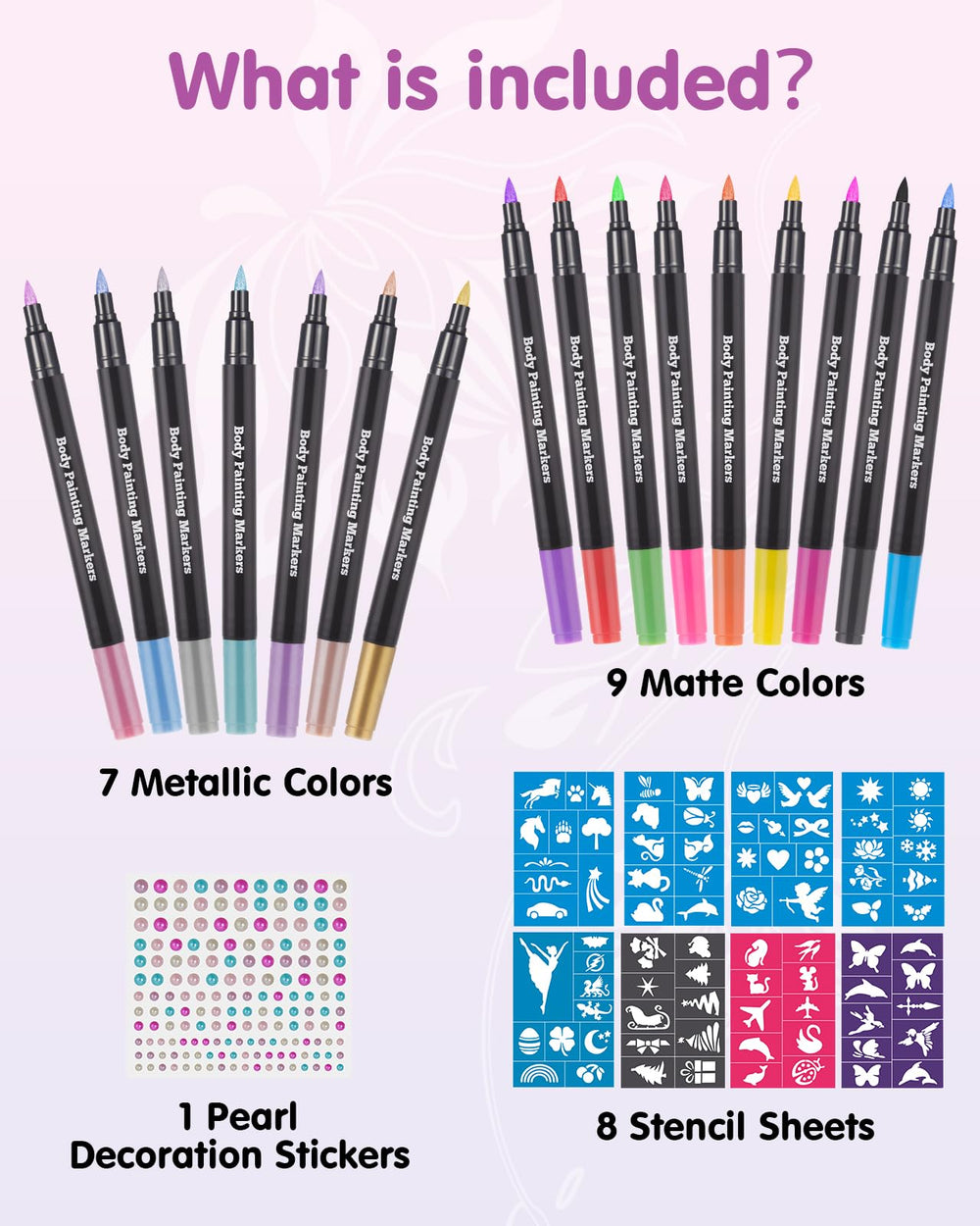 Marqueurs Lictin double pointe: détails fins et remplissage rapide.