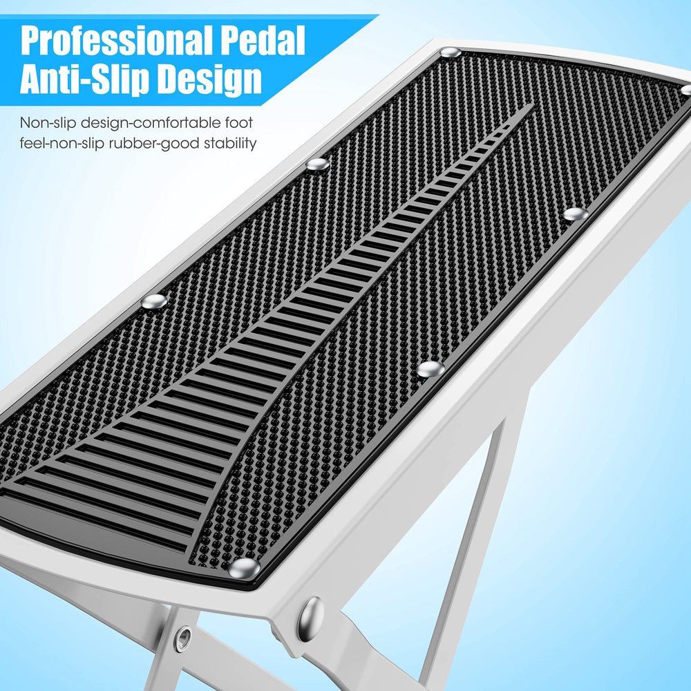 LiDiVi Repose-pieds, angle optimal pour accéder facilement aux ongles.