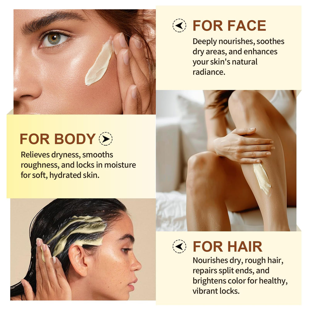 Liefiet Beurre Karité Visage-Corps-Cheveux : nourrissant et non gras.