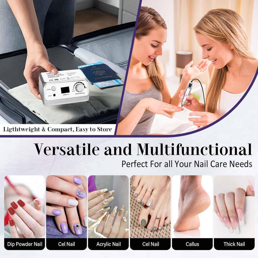 Kit polyvalent LIERKISS pour ongles acryliques et gel.