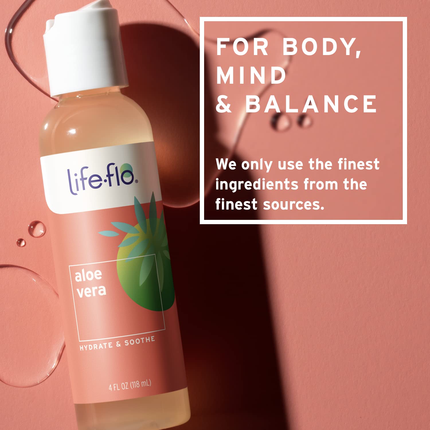 LIFE-FLO Aloe Vera – apaisement des rougeurs et confort cutané