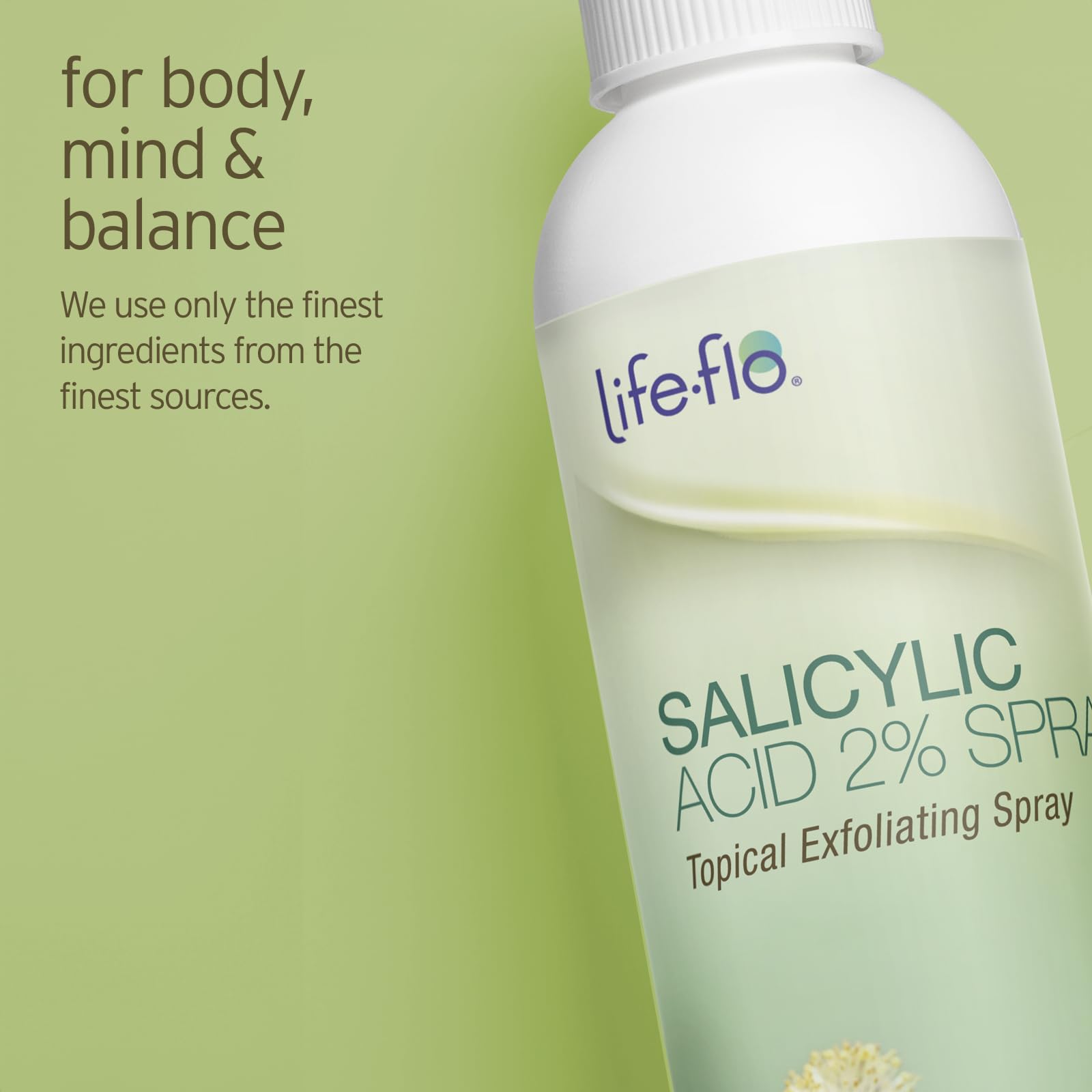 LIFE-FLO formule sans parfum adaptée aux peaux sensibles.