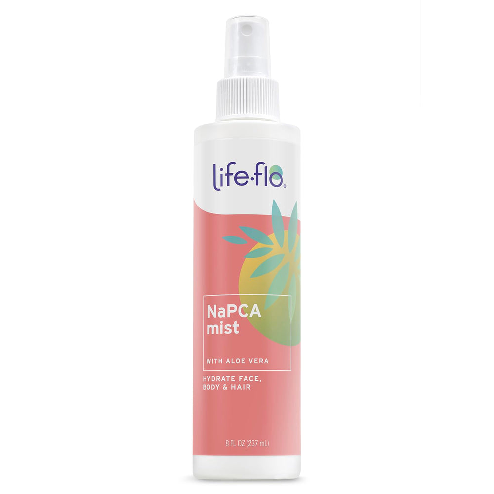 Life-Flo NaPCA brume-visage pour hydrater rapidement et en douceur.