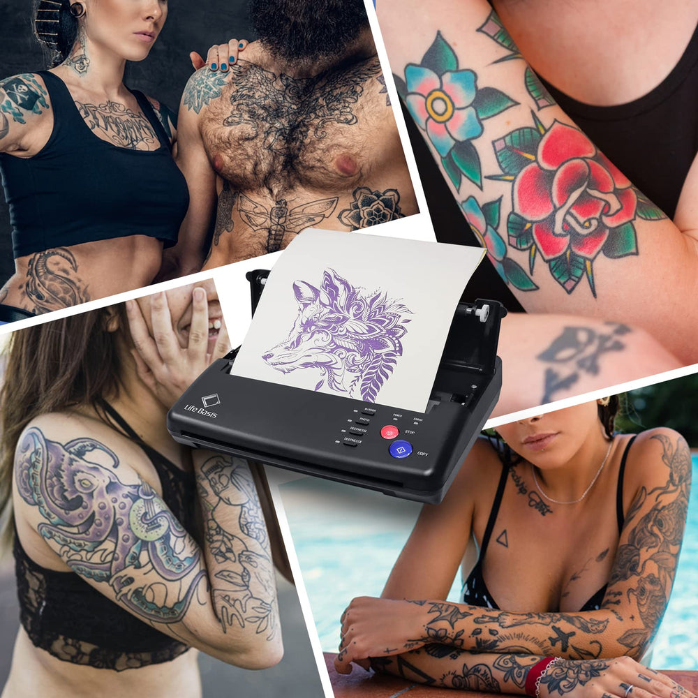LifeBasis imprimante transfert tatouage sans encre et coûts reduits