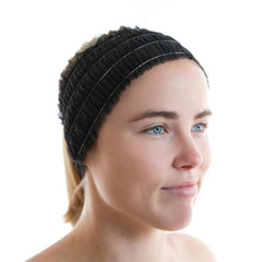 Bandeau visage jetable LIFESOFT, emballage individuel, pratique pour soins faciaux.
