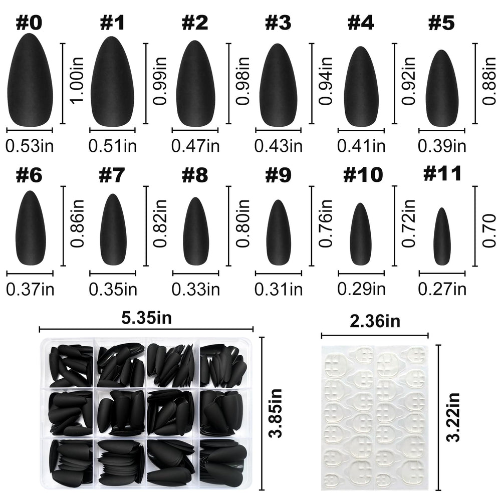 Lifextol adhésifs ongles cinq feuilles pour collage précis