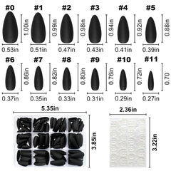 Lifextol adhésifs ongles cinq feuilles pour collage précis