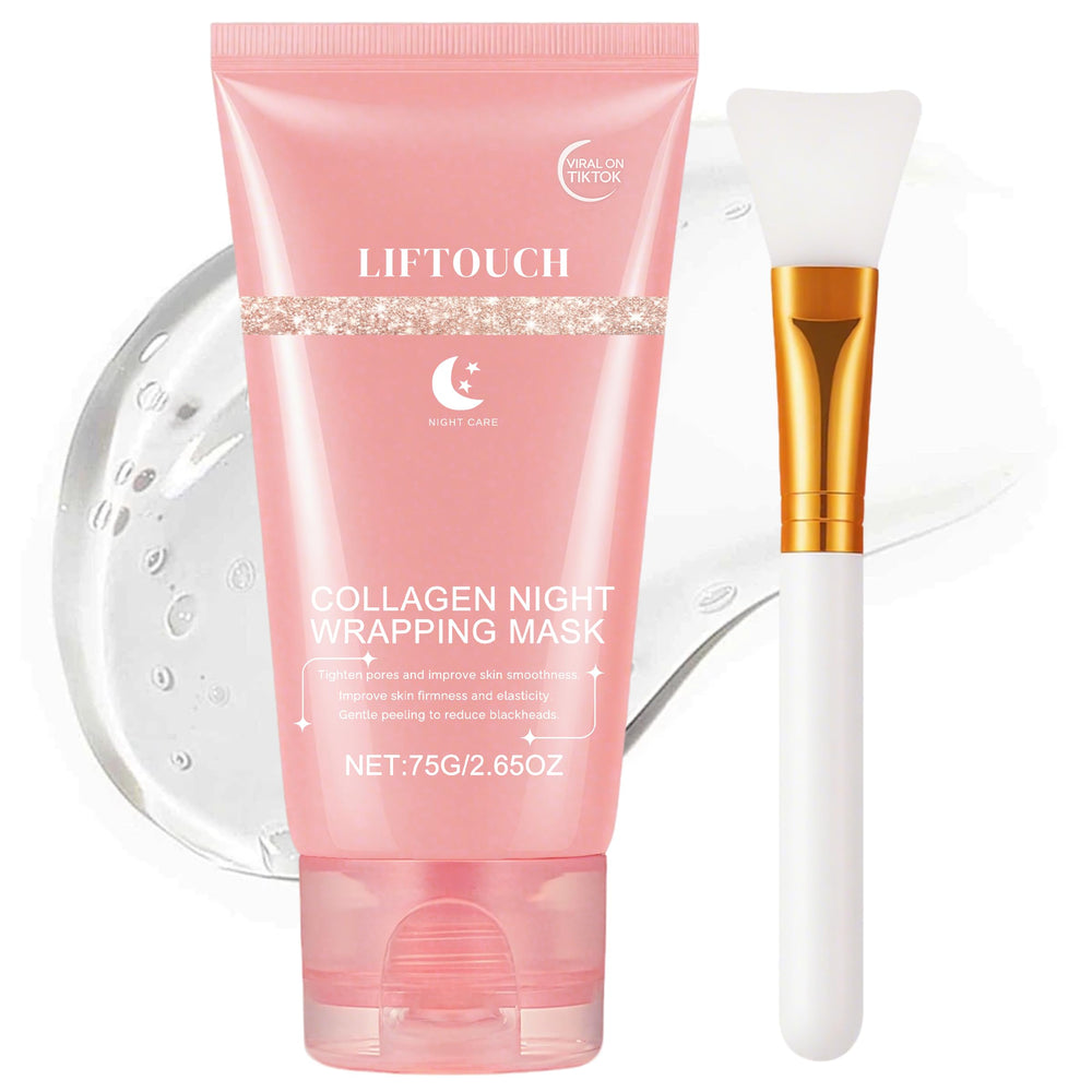 Liftouch masque-nuit-collagene-coreen, hydratation profonde et peau prête au réveil
