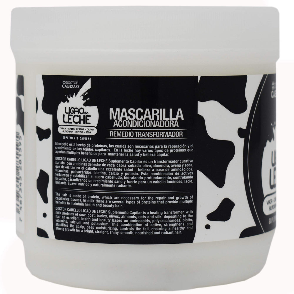 Masque capillaire LIGAO DE LECHE, douceur et brillance